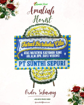 Papan Bunga Duka di Sebatik Barat