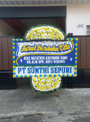 Papan Bunga Duka di Sebatik Barat