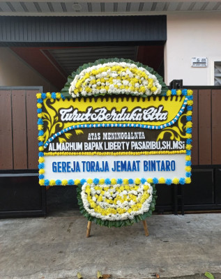 Papan Bunga Duka di Sebatik Barat