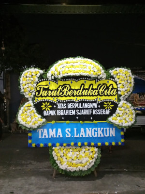 Papan Bunga Duka di Sebatik Barat